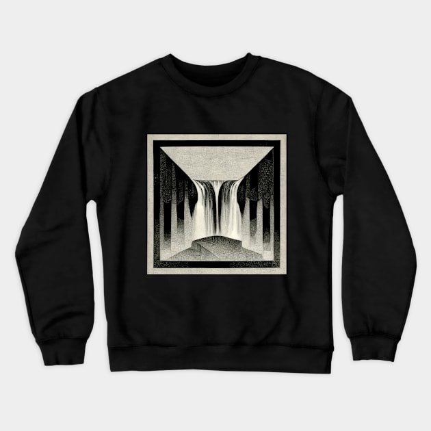 Waterfall Crewneck Sweatshirt by Bea